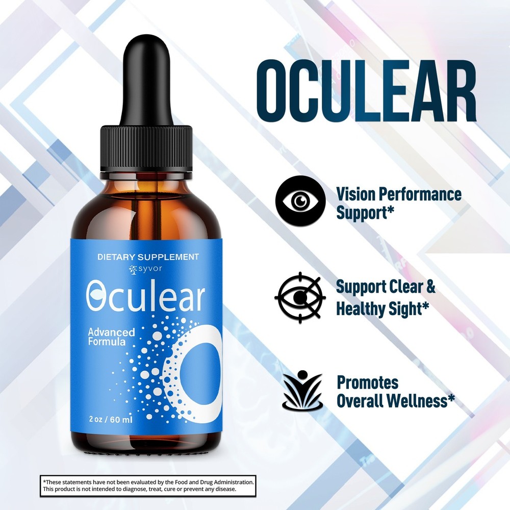 (2 Pack) Oculear Drops Advanced Support Healthy Eye Vision Ocu Lear 60 Servings