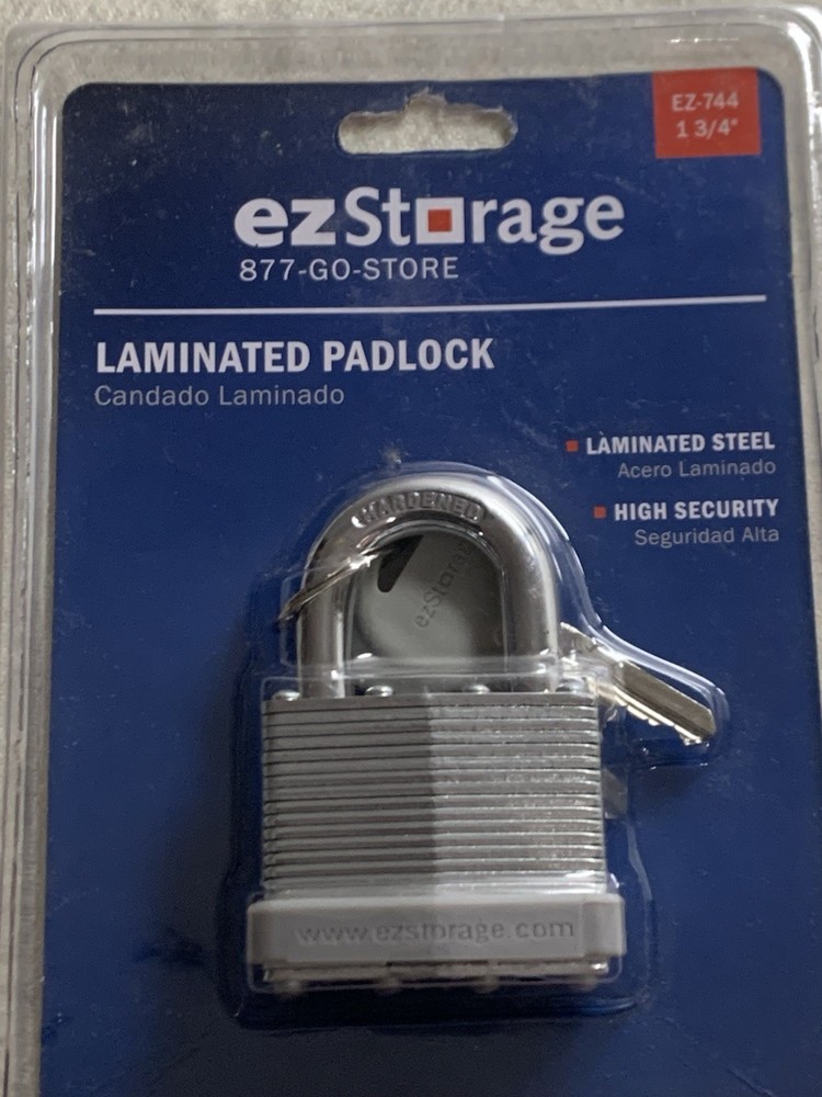 Laminated Padlock 1 3/4” Set Of 5