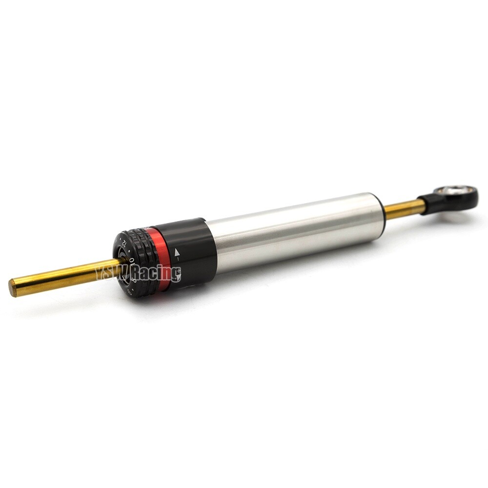 Motorcycle Adjustable Steering Damper Linear Stabilizer Reversed Safety Control