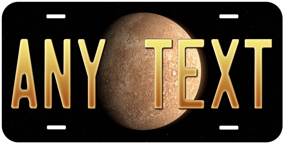 Mercury Planet Any Name Personalized Novelty Car License Plate
