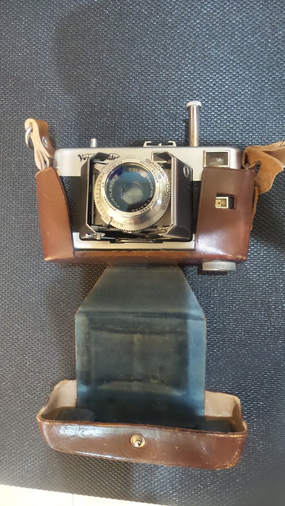 Vintage Vitessa Voightlander Camera With Case