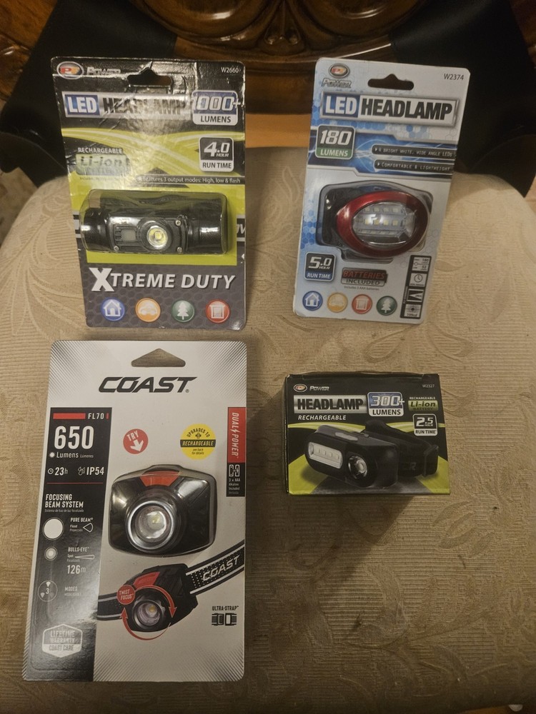 Headlamp Led Lot Of 4