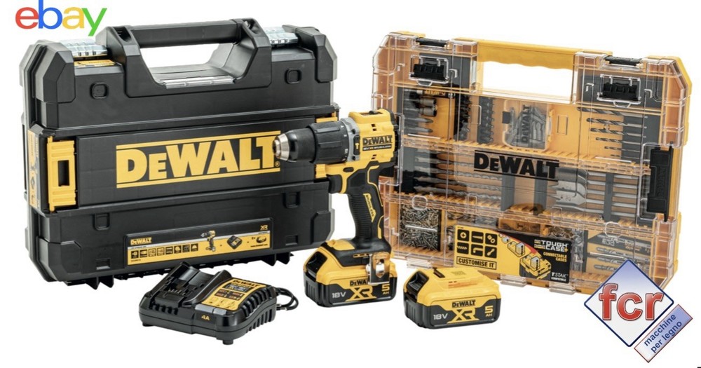 DEWALT 18V IMPACT DRILL KIT DCZ799P2KT-IT + CASE
