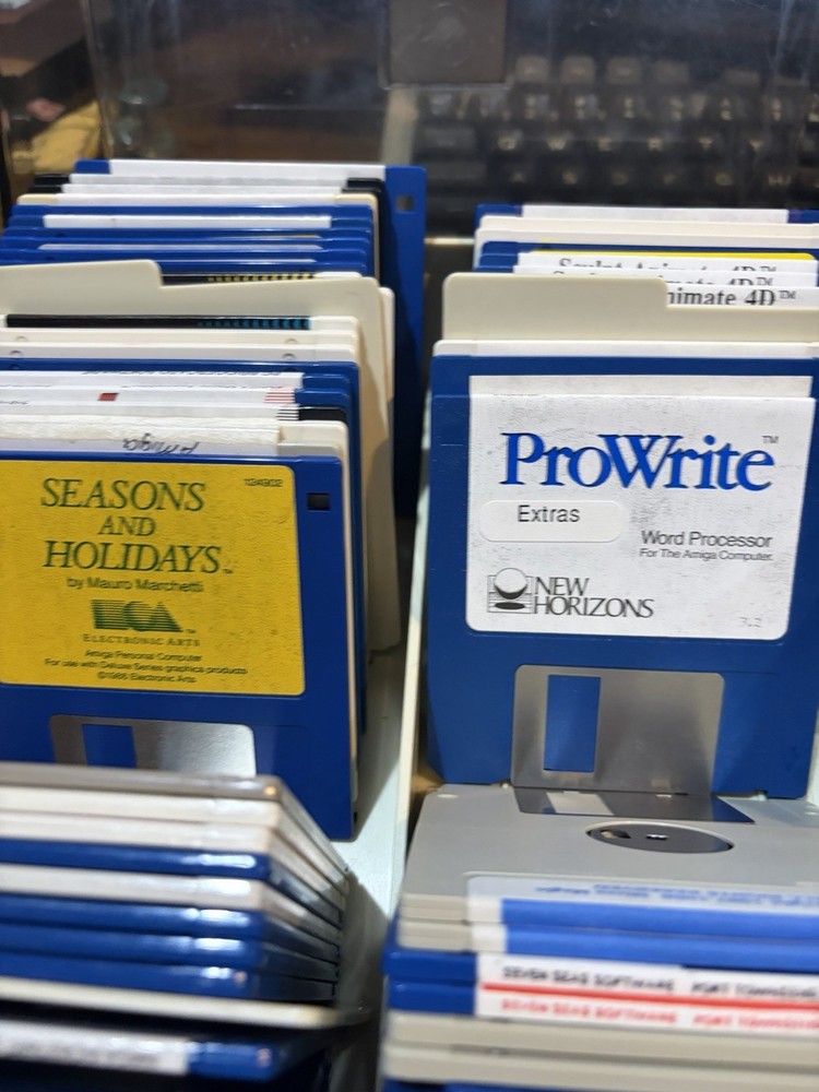 Massive Amiga Floppy Disk Lot 3, Tons Of Utilities. Untested