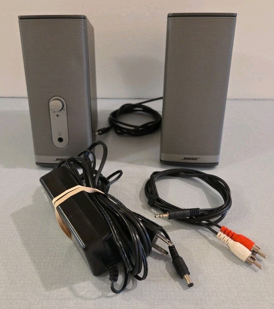 Bose Companion 2 Series II Multimedia Computer Speaker System - Tested & Working