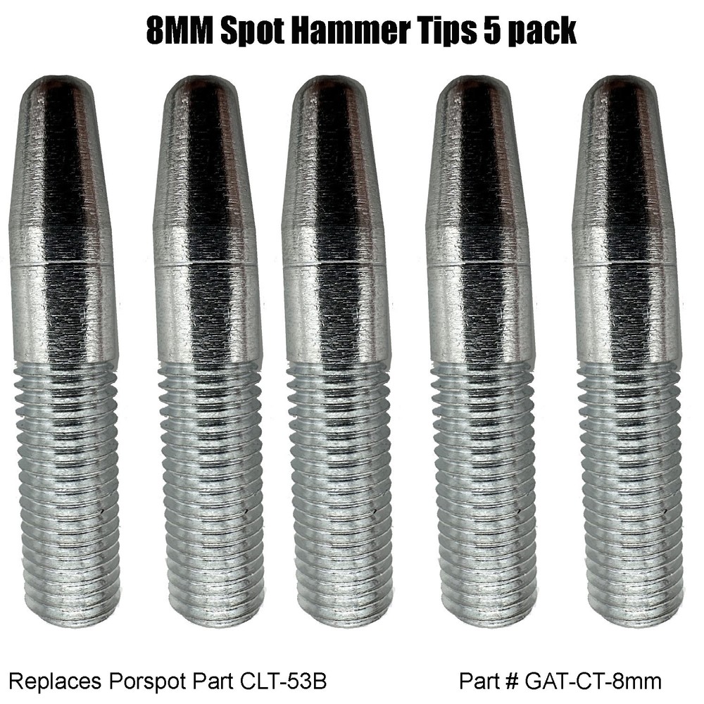 Spot Hammer Contact tip - works with Prospot Dent Puller - 8mm Threads