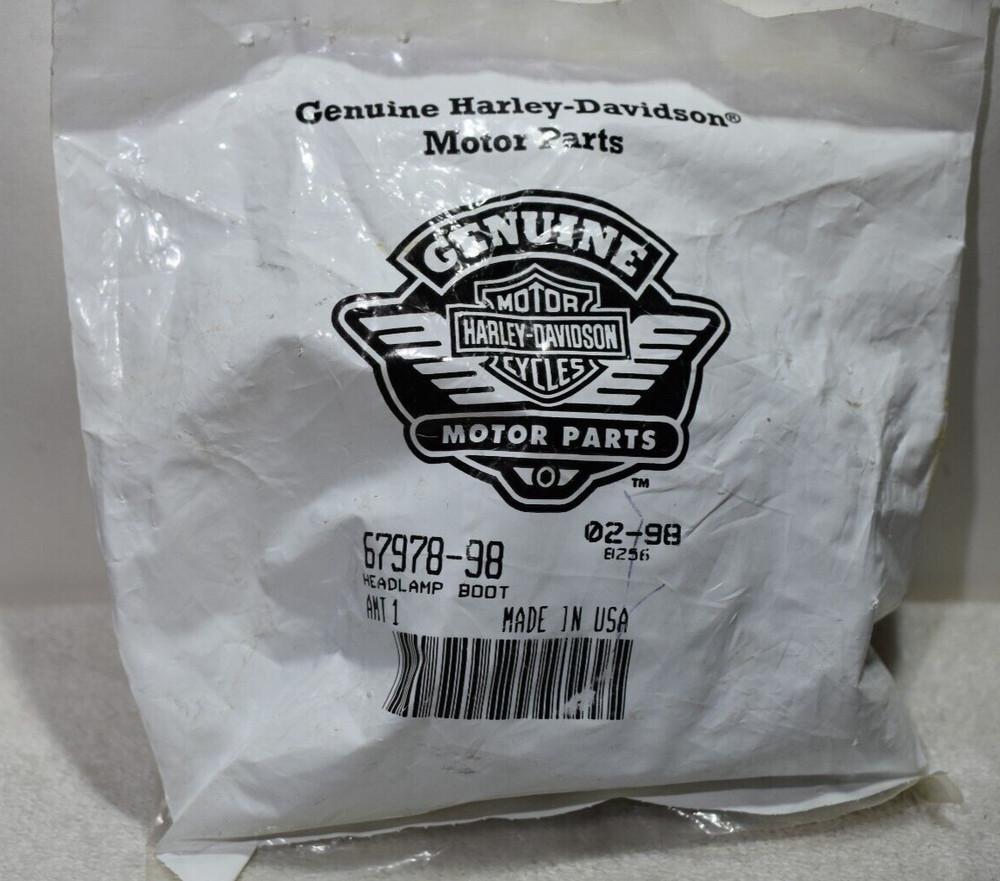 Harley Davidson Headlight Headlamp Rubber Boot P/N 67978-98