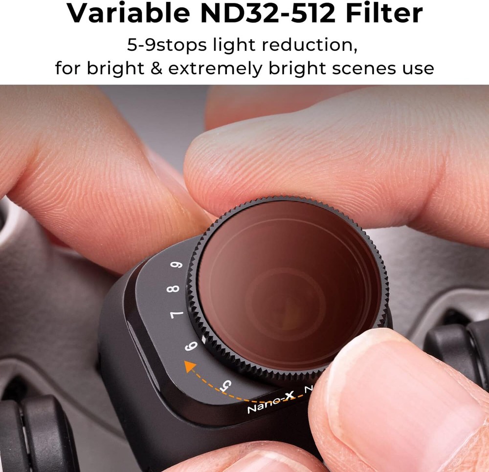 K&F Concept for DJI Mini 3/ Mini 3 Pro Filter UV Protector/ND/Variable ND Filter