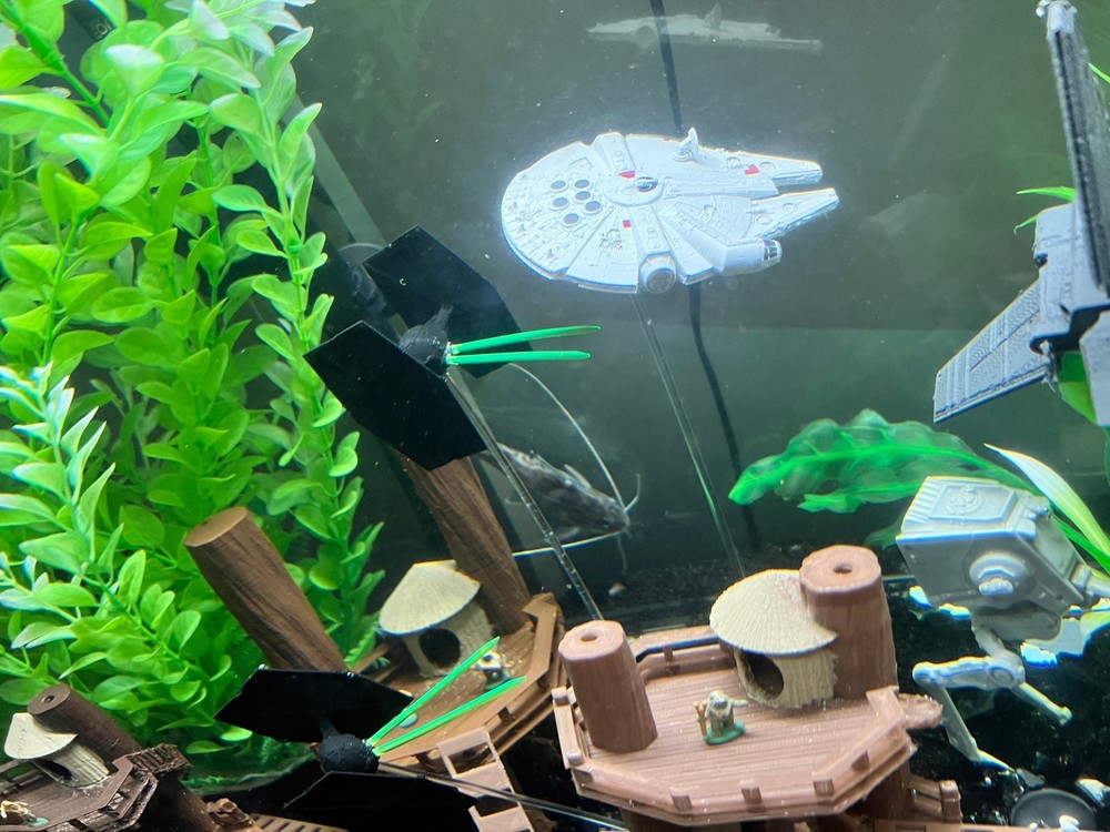 Star Wars Aquarium Decor (Endor Themed)