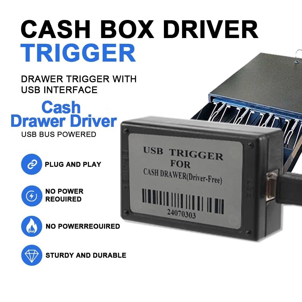 USB Cash Drawer Trigger Suitable for Direct Connection to PC