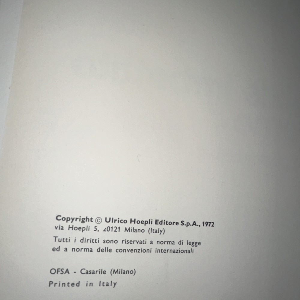 II Mobile Imbottito Moderno Hoepli 1972