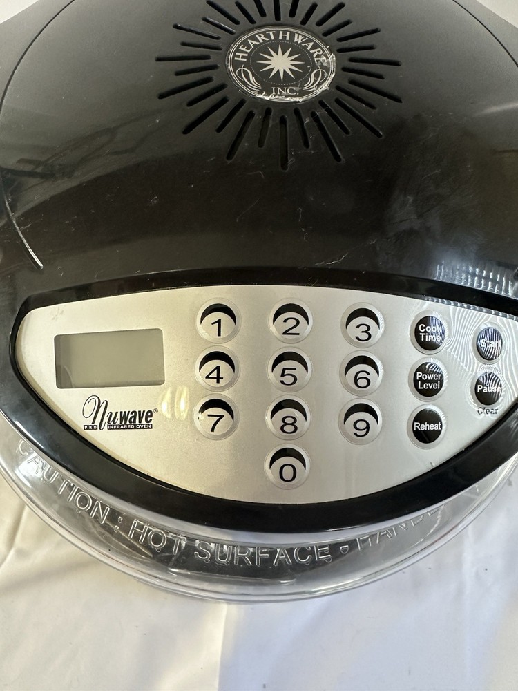 Nuwave Pro Infrared Oven Hearthware Model 20356 Black Clear Elect Cooking System