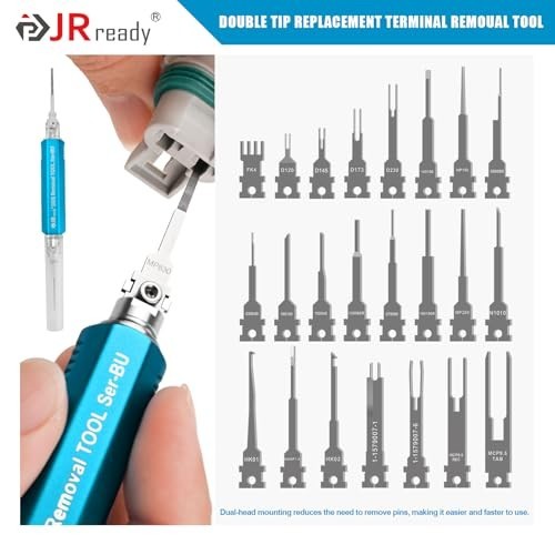 24PCS Pin Removal Tool Kit - Electrical Terminal Extractor Set for Deutsch, Mole