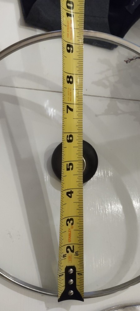 Farberware lid 9.25" inner rim Replacement for pot pan Glass