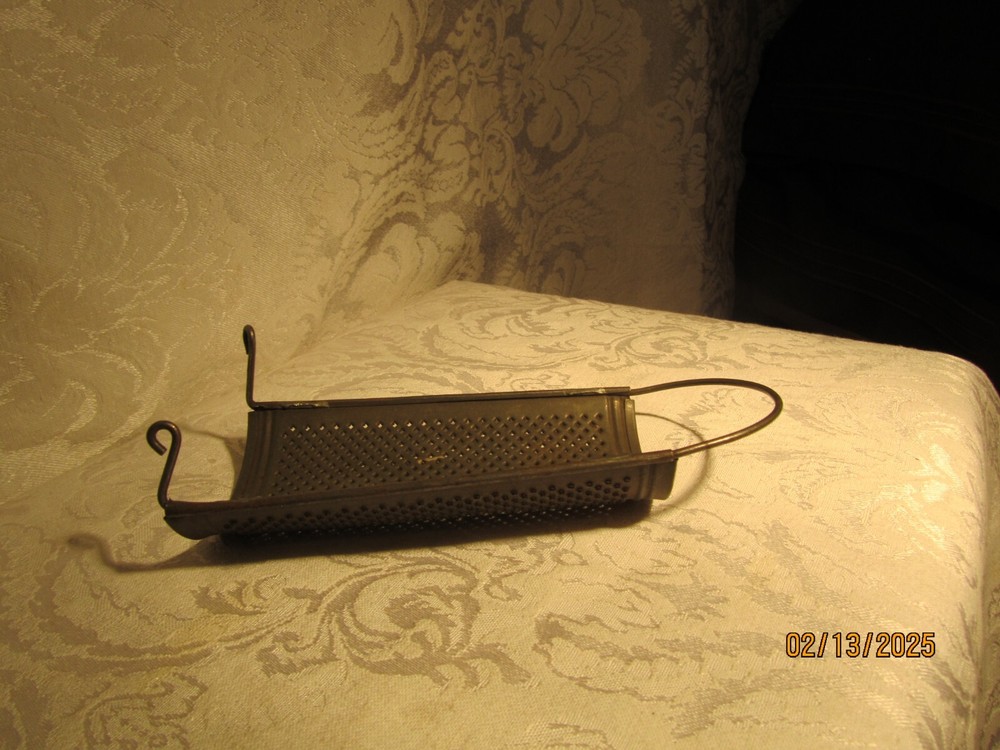 Vintage Small Kitchen Half Round Cheese Hand Grater