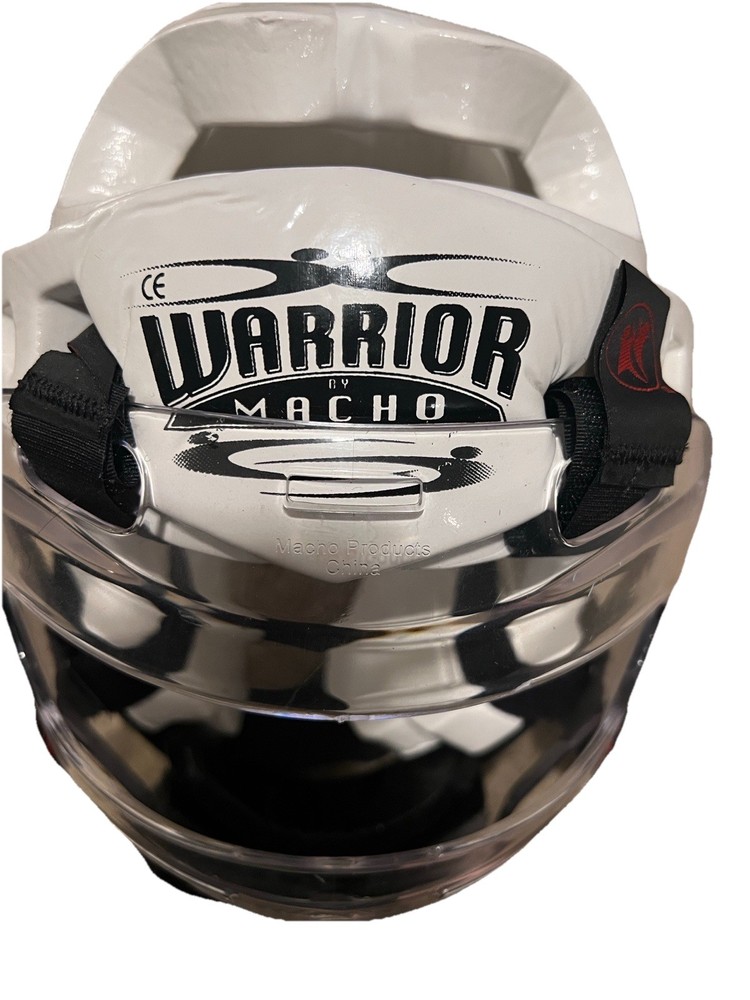 Warrior By Macho Martial Arts Headgear And Face Shield