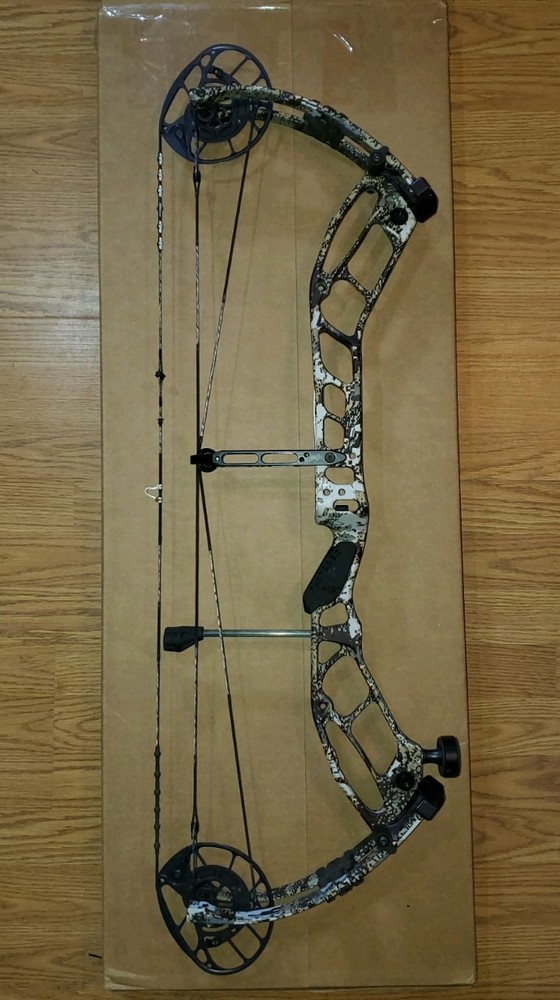 PSE Evolve 33 DS EC2 Cam Sitka Elevated II Gas System X Strings 26-31.5" 60-70#