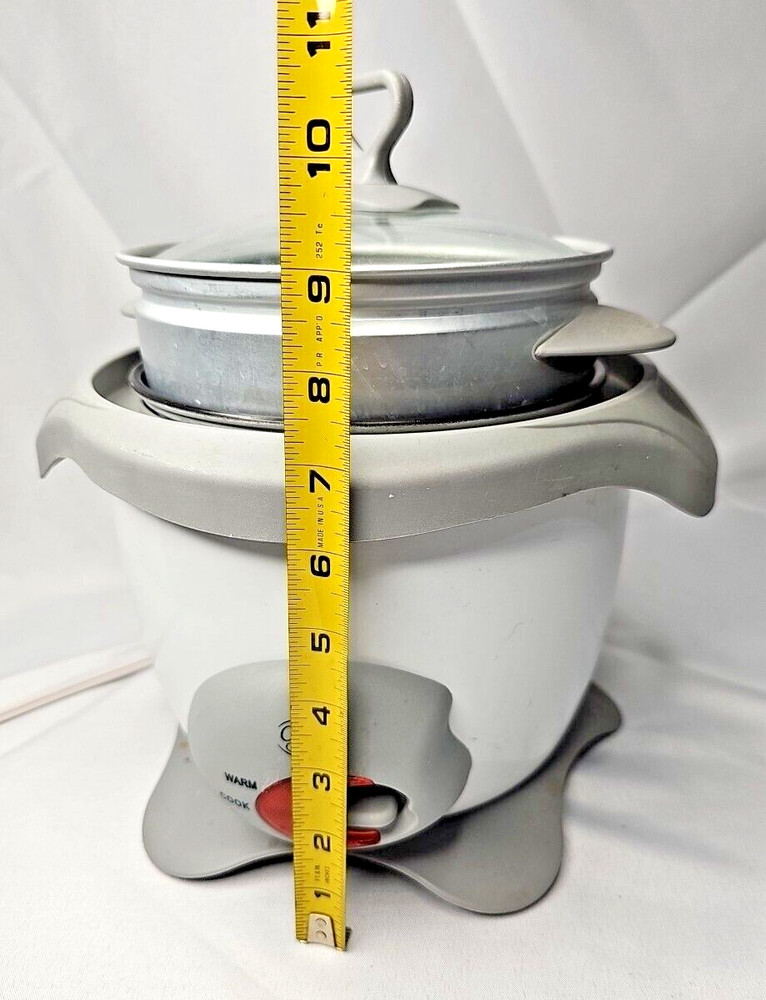 5 Cup Rice Maker & Steamer, Auto Shift to warm when done, Rice Cooker Crofton