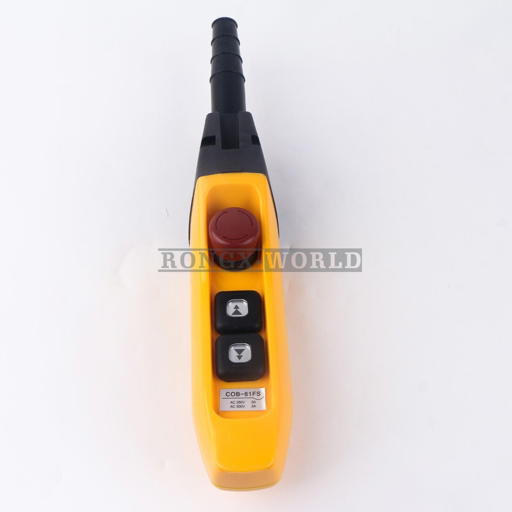 ONE COB Crane Hoist Control Button switch double speed COB-61FS