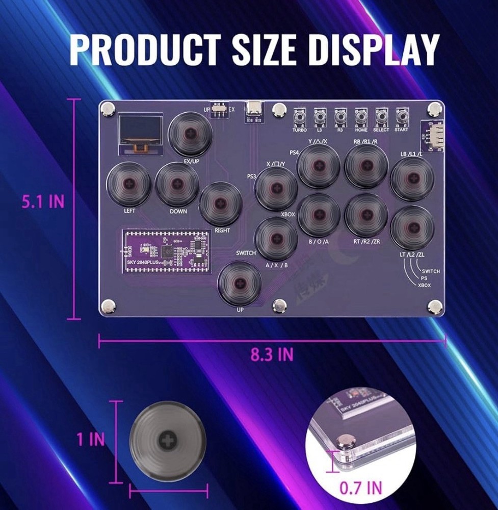 Sky2040 Hitbox Plus 13 Keys