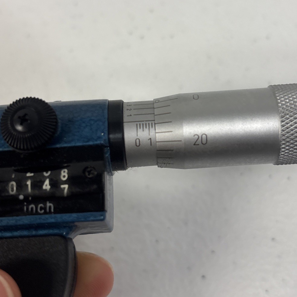 0-1” Analog OUTSIDE MICROMETER .0001"