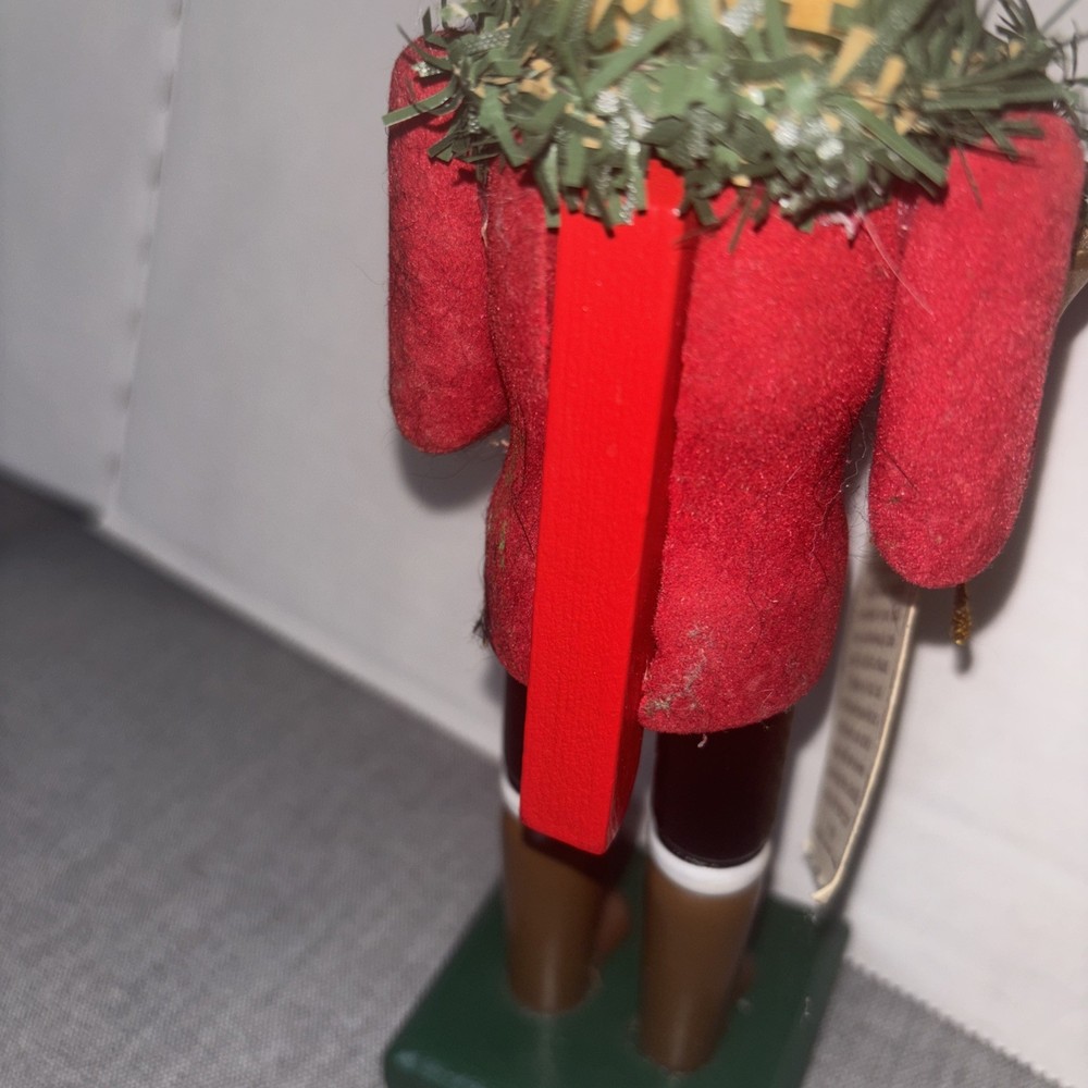 Moose Nutcracker Limited Edition 7.5”wood