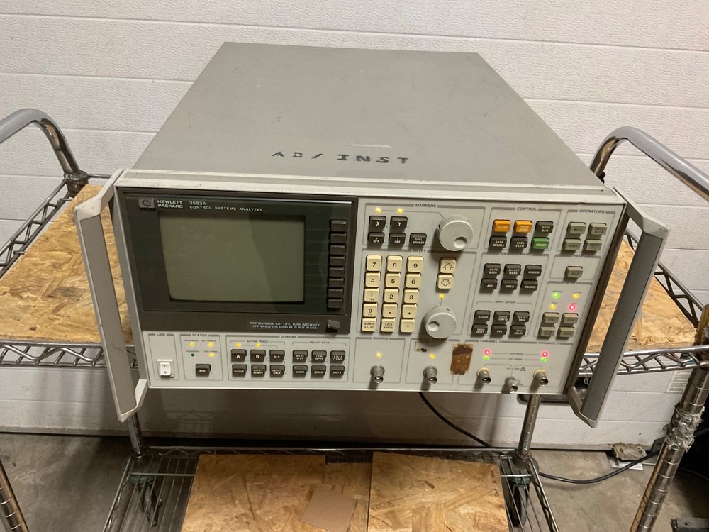 Agilent Hewlett Packard HP 3563A Control System Analyzer