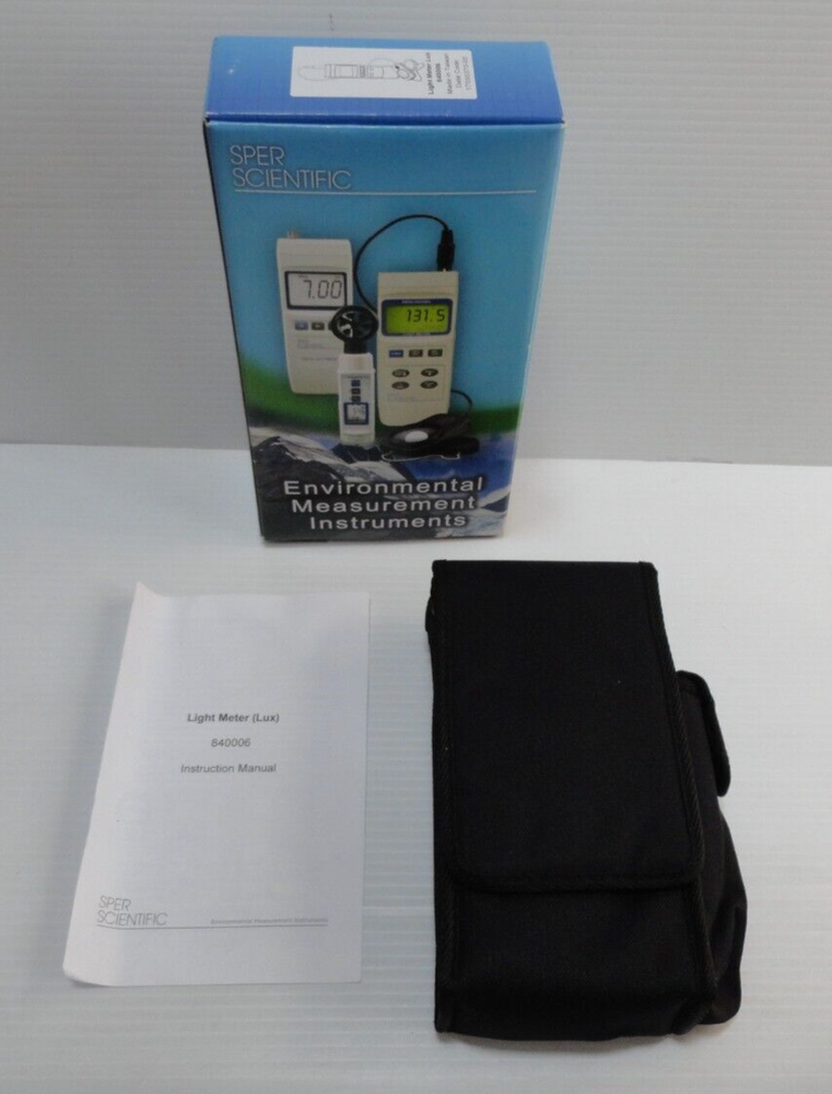 Sper Scientific 840006 Light Meter Lux