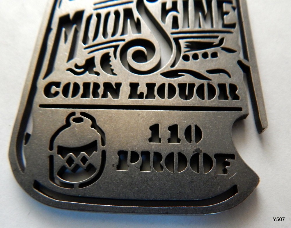 5 Steel Old Fashioned Moonshine Bottle Openers