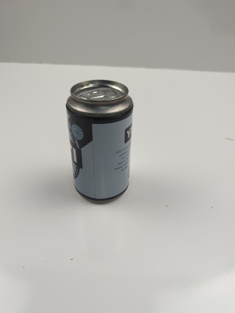 Yeti Pop Top Limited Edition Empty Stash Can 12oz Can Container
