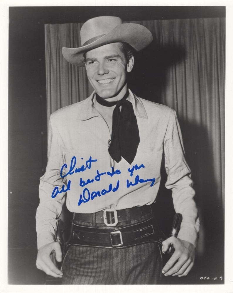 Donald May- Signed Photograph