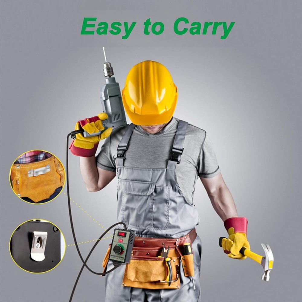 4000W AC Motor Speed Controller 110-120V 15A Voltage Regulator Variable Switch