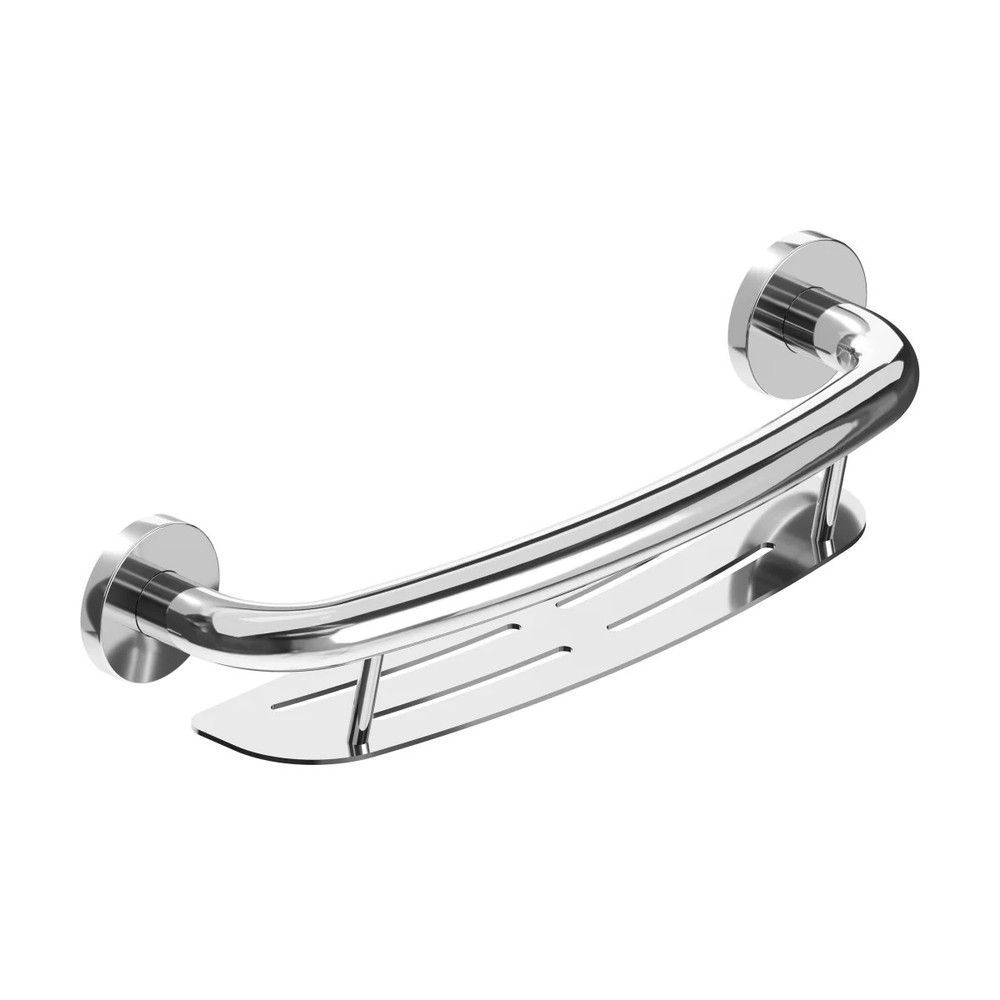 Shampoo Shelf Grab Bar