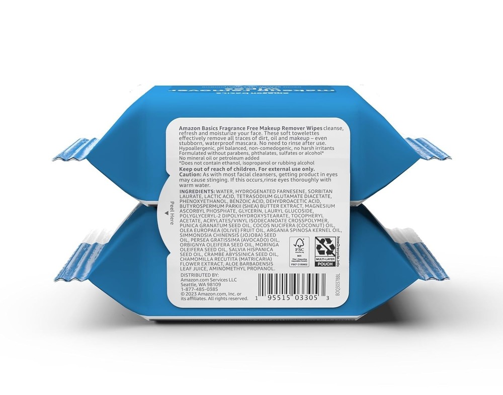 Brand New Makeup Remover Wipes Pack