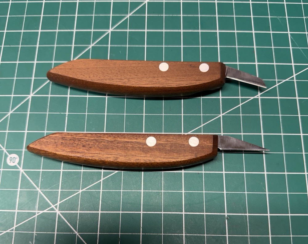 2 Hock Carving Knives - great condition - modified