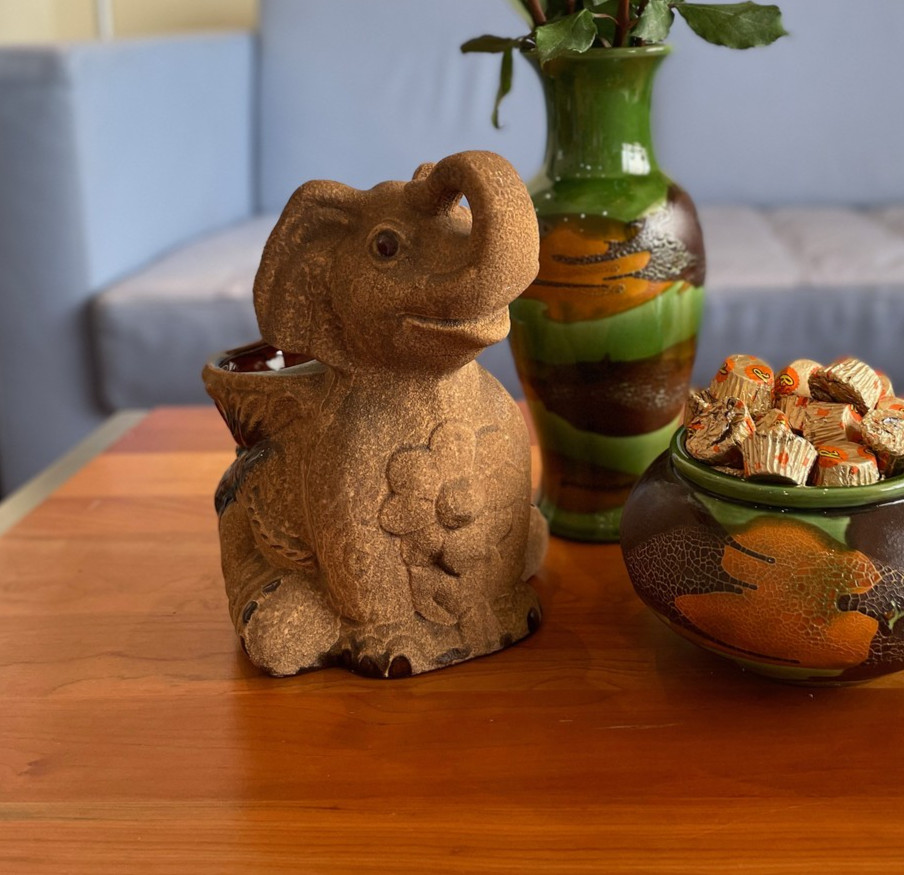 Haeger Elephant # 5025 Stoneware