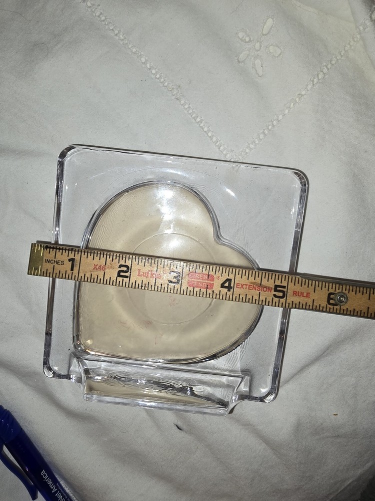 Vintage Crystal Clear Studios Japan Heart Frame