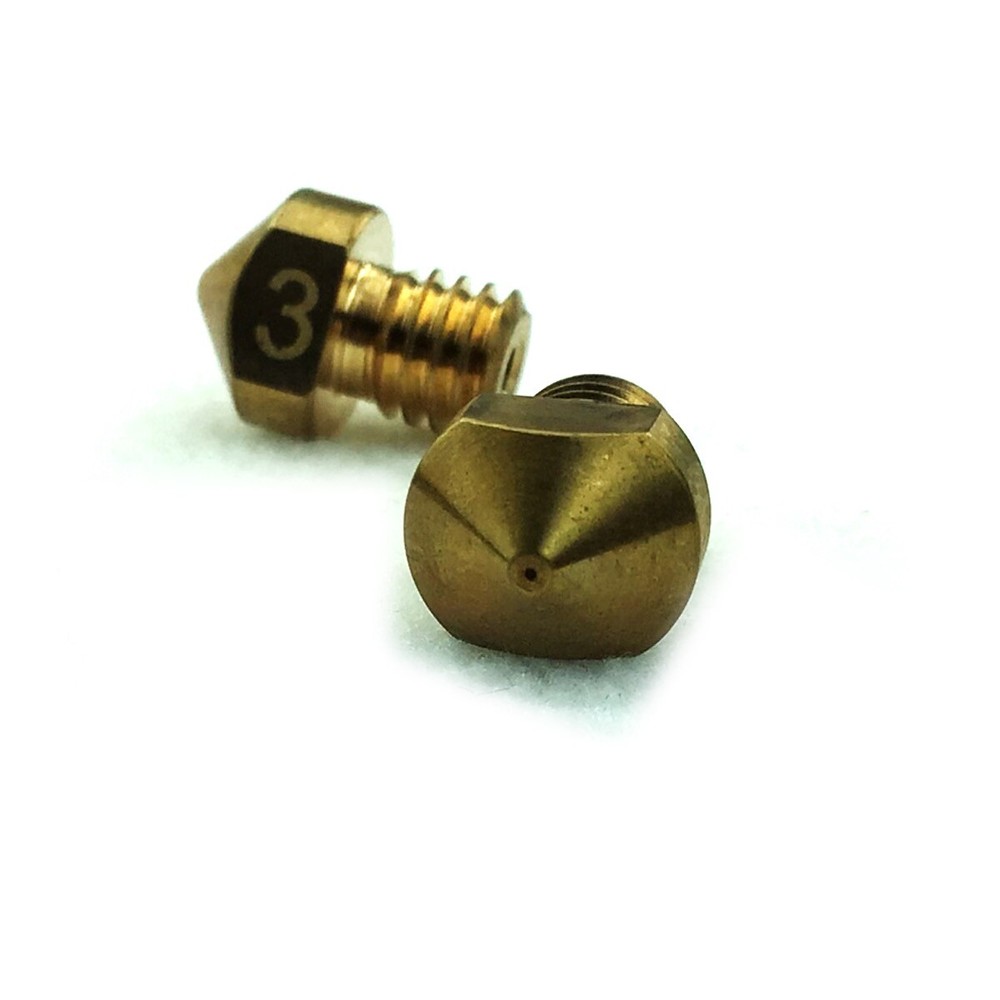 [3DMakerWorld] RepRapDiscount Hexagon Nozzle - 1.75mm x 0.3mm