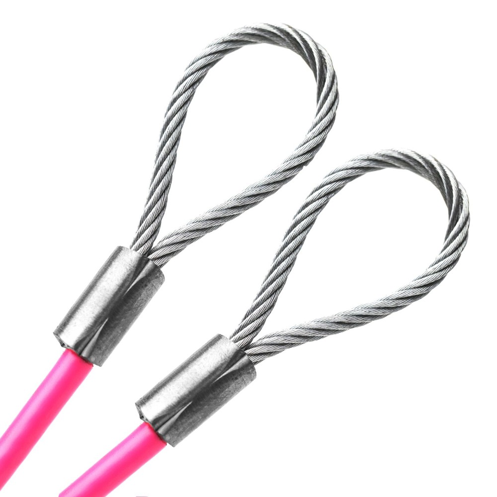 1ft-75ft Pink Gray Blue Cable Double Loops Decoration Canopy Banner Guide Wire