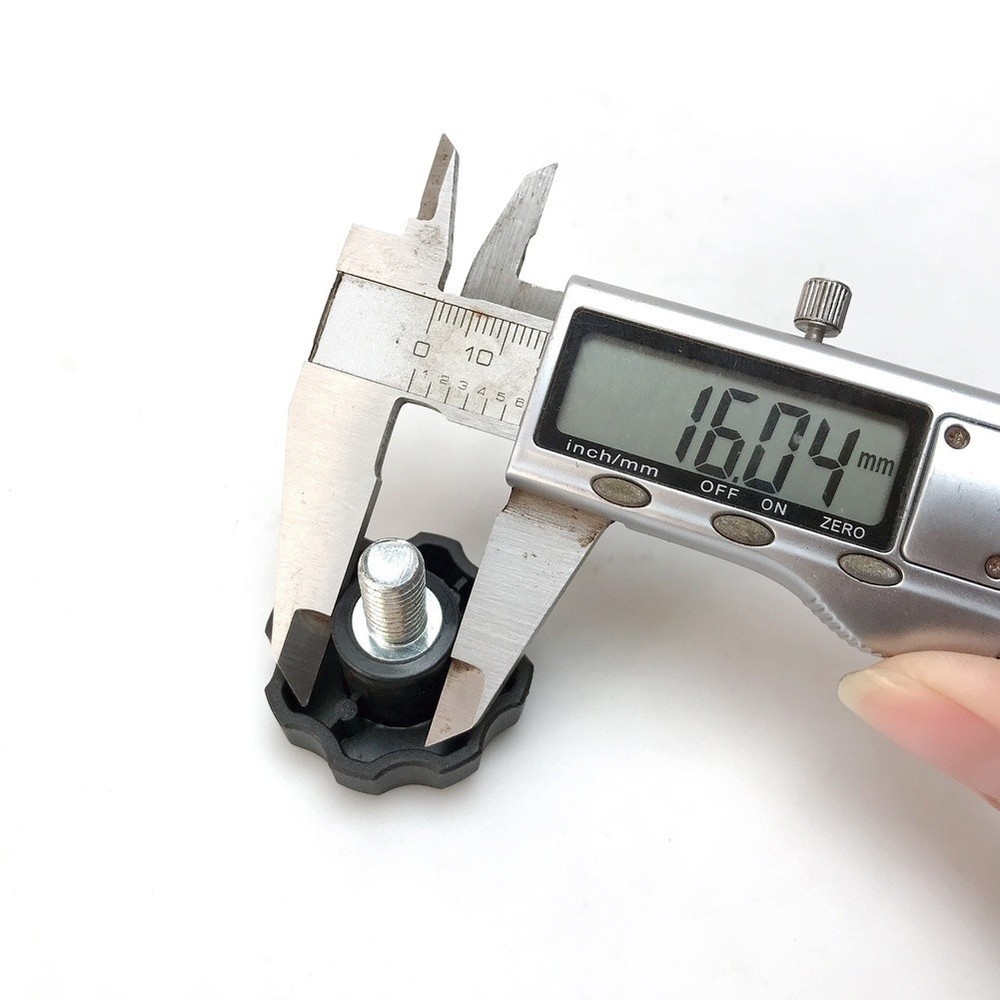 M8 Plastic Bolt with Integrated Twist Handle for Equipment Locking Function