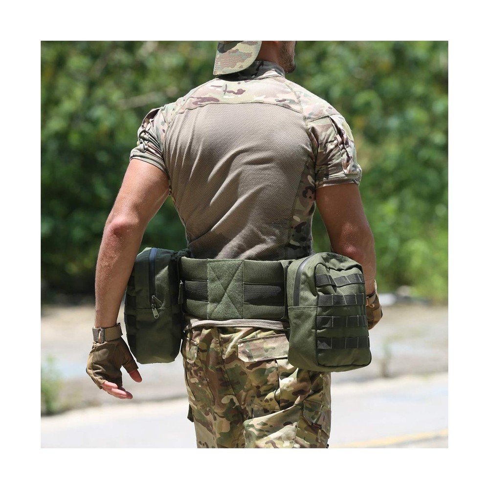 Akmax MOLLE II Medium Rucksack Military Tactical Backpack with Detachable Sid...