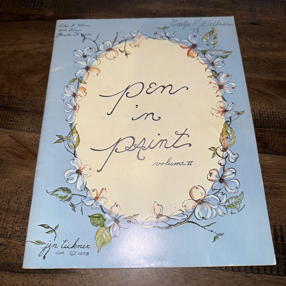 Pen 'n Paint by Jan Tickner Vol II
