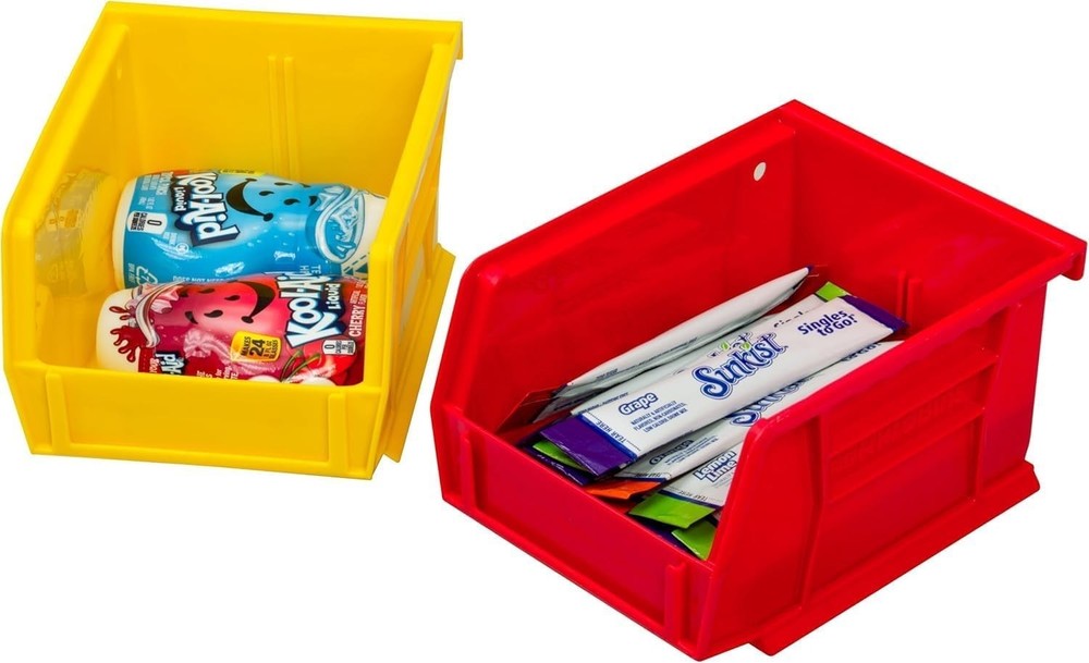 30210 AkroBins Plastic Storage Bins, Space-Saving Stackable Bins for Garage, ...