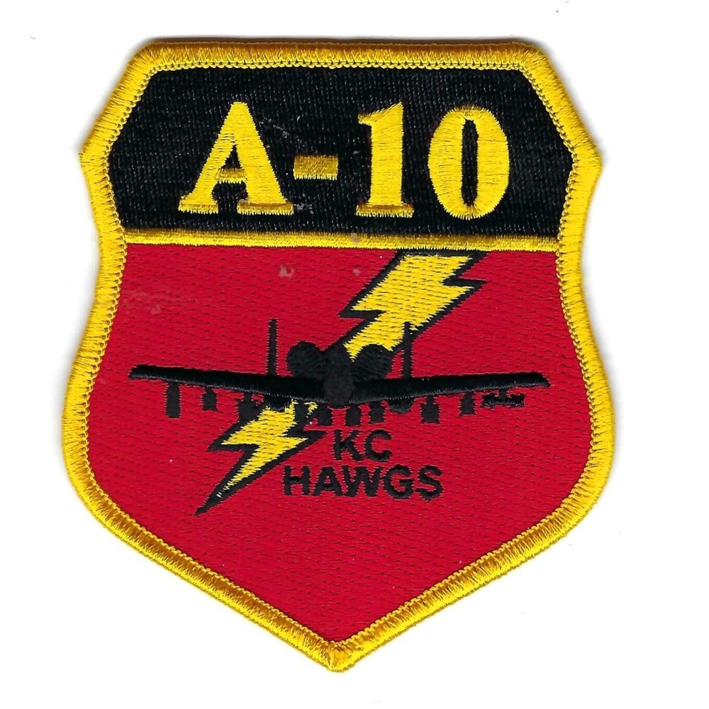 303rd FIGHTER SQUADRON "A-10 KC HAWGS" (RED BACKGROUND) !!THEIR LATEST!! patch