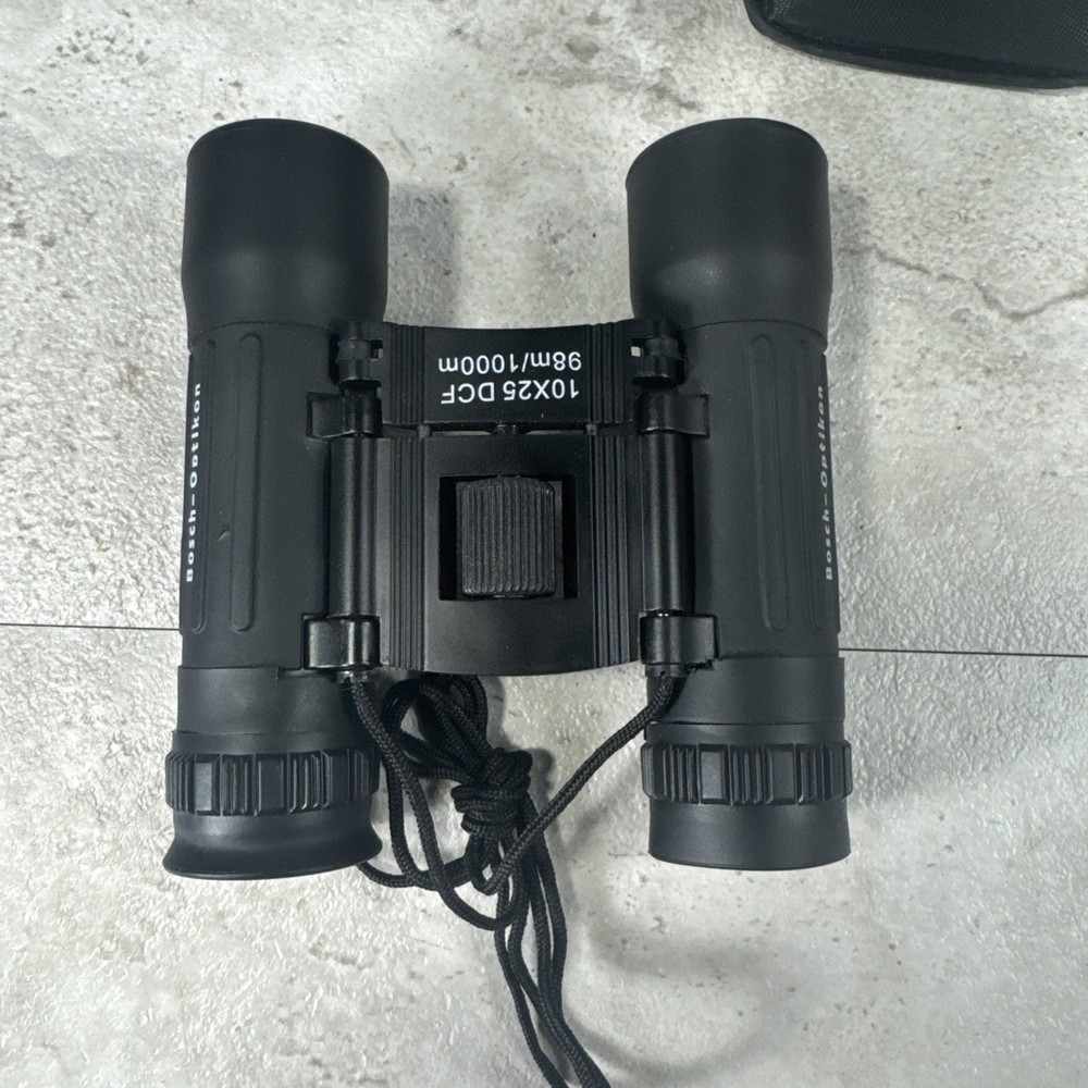 Bosch Optikon DCF 10x25 Compact Binoculars Black Nice Condition