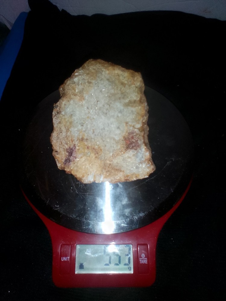 Big Chunk Of Highly Mineralized Quartz Rock