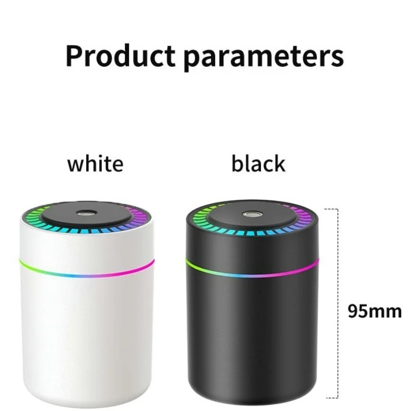 180ml USB Air Humidifier Aroma Diffuser Mist Maker RGB Light Portable