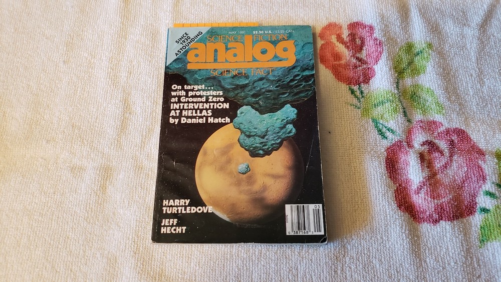ANALOG SCIENCE FICTION & FACT  MAY, 1991   *SIGNED*   -RH-