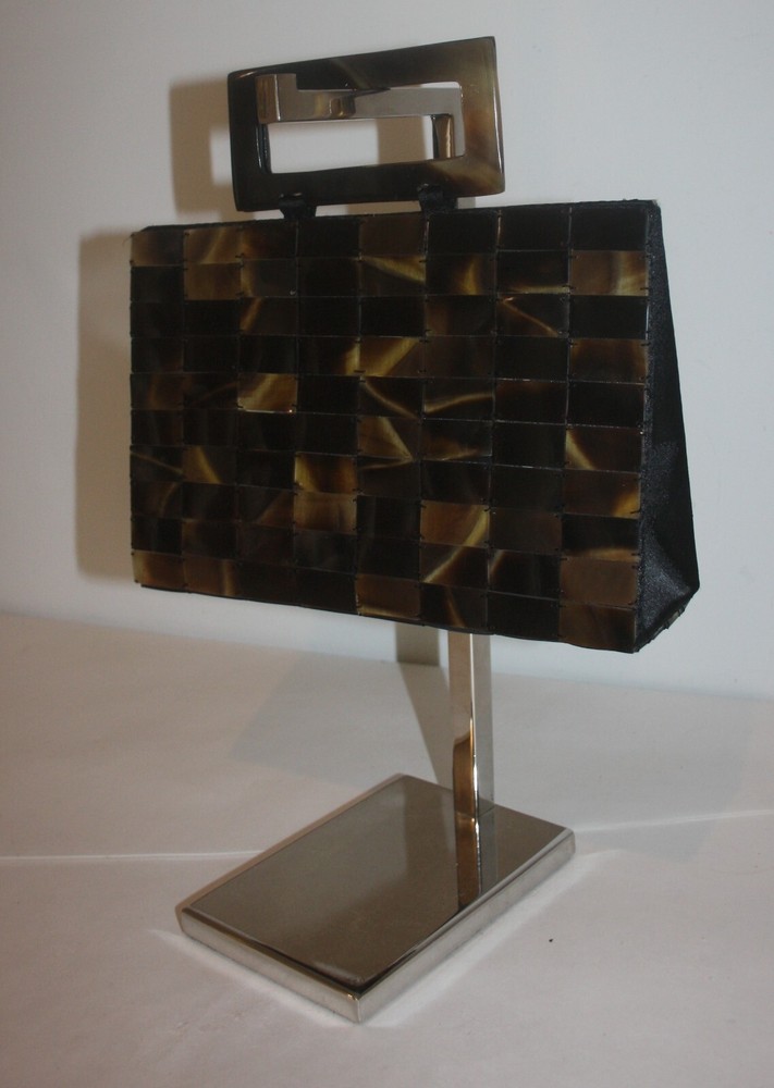 Heavy Duty Single Sided Metal Adjustable Handbag Display Hook Retail Small