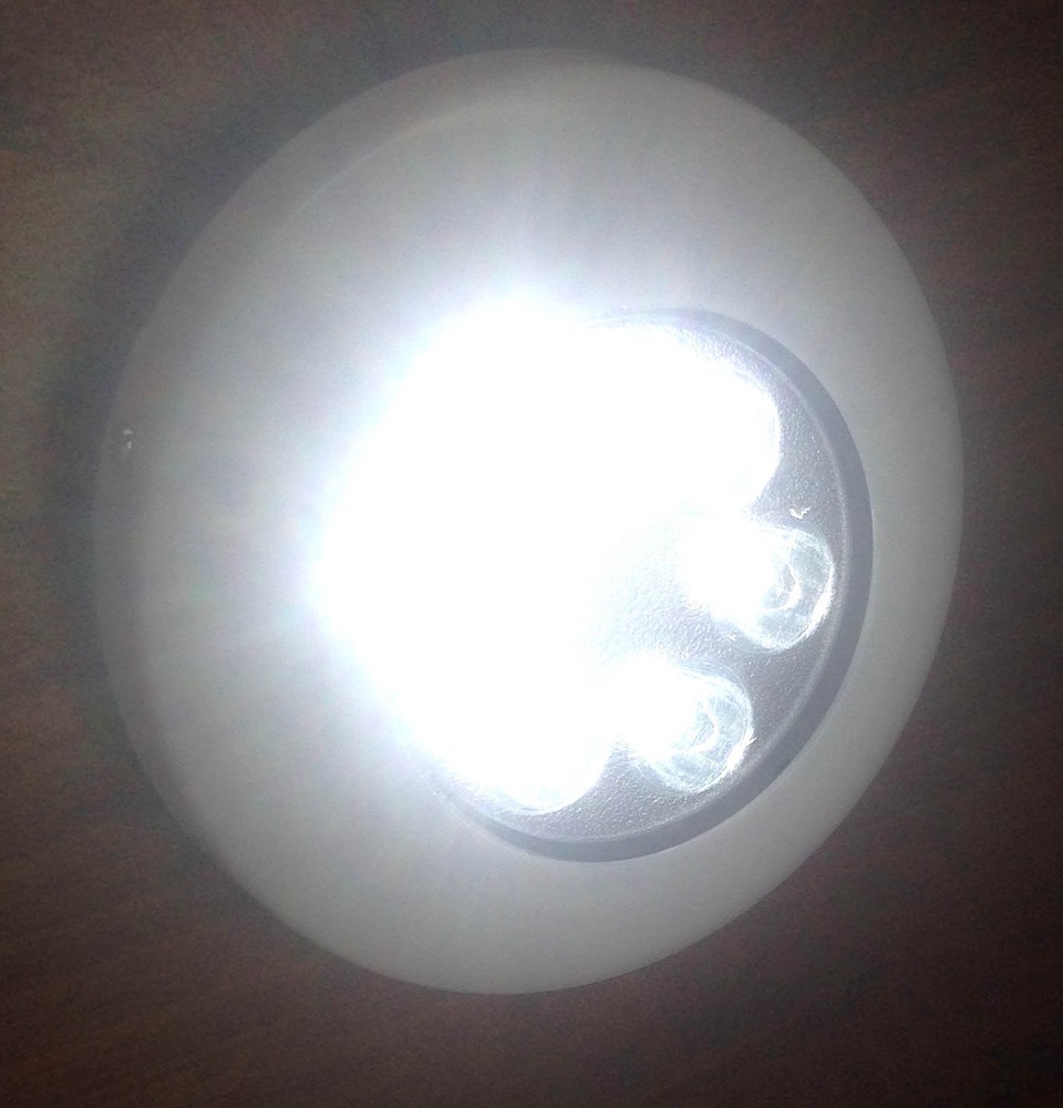 Ultra Bright Cool White LED Marine Polymer Underwater Light Surface Mount